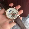 Fashion 18ct Watch leather Tourbillon male Watch 2813 Automatic Men Wristwatch Men Mechanical steel Watches relogio masculino clock