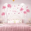 [Shijeukongjian] Herten Dier Muurstickers DIY Bloemen Plant Muurstickers voor Huis Kinderkamers Baby Slaapkamer Decoratie