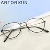 Toptan - Gözlük Çerçevesi Şeffaf Gözlük Fro Kadınlar Düz Üst Gözlük Metal Optik Çerçeveleri Miyopi