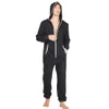 Försäljning Vuxen Jumpsuits Onsies Sova Lounge Sleepwear One Piece Pyjamas Man Jumpsuits Hooded Onesies Unisex Onesies Sleepsuit NightGown