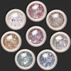 8 Mixed Colors Nail Art Laser Shiny Glitter Powder Hexagon Irregular Mixed Size Shining Paillette Mermaid Sequins Sparkly Dust Man224f