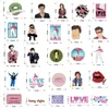 50 PCS/Lot Skateboard Stickers Singer Stylish For Car Laptop Fridge Helmet Stickers Ipad Bicycle Bike Motorcycle PS4 Notebook Guitar Kids Toys Pvc Decal