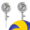 Soccer Ball Manometer Air Horloge Voetbal Volleybal Basketbal Barometers voor Ball Match Gratis verzending