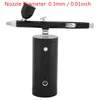 Freeshipping Top 0.3mm Luchtcompressor Spray Tool Airbrush Set DIY Wand Tekening Painter Sproeier Tool 7CC Capaciteitsset