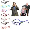 Partihandel-Uppgraderad Unisex Magnet Reading Glasses Magnet Reading Glasses JusteraBneneck Presbyopic Glasses Unisex Gratis frakt