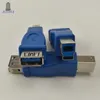 300pcs/lot high speed USB 3.0 Type A Female to Type B Male Plug Connector Adapter USB3.0 Converter Adapter AF to BM