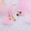 Brincos de DIY para Mulheres Cute Anime Brinco para Meninas Na moda Kawaii Marinheiro Lua Amor Coração Gato Mágica Estrela Jóias Drop Shipping