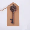 New Antique Keychain Mini Key Chain Beer Bottle Opener Wedding Favor Party Gift Card Packing