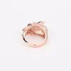 Neueste Mode Ringe Grüne Augen Voll CZ Diamant Tiere Ring Herren Damen Gold Silber Rose Eheringe Edlen Schmuck Liebhaber Geschenke5780428