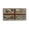 Nationalflagge, Vereinigtes Königreich von Großbritannien, Emblem, bestickter Aufnäher, Hakenschlaufe, Armeeabzeichen, 3D-taktische Militärabzeichen