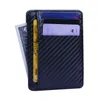 120pcs Men Women Unisex Brief PU Credit Card Holders Black Coffee Blue