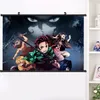 2019 Anime Kimetsu no Yaiba Agatsuma Zenitsu Poster a rotolo Manga Wall Hanging Poster Decorazione della casa 40 60cm T2169g1148625