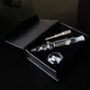 Mini NC Nector Collector Kit 14mm 10mm Joint Nector Collector Titanium Nail Wax Glass Hand Pipes Dab Straw Pipes Green Blue NC10