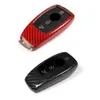 Carbon Fiber Car Key защитный чехол сумка для ключей Mercedes Benz W205 W213 W177 W167 A C E S G Class GLE автоаксессуары