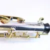 Jupiter JTS-1100SG Marca Qualidade Saxofone Tenor Latão Banhado A Prata Corpo Laca Chave B Saxofone Plano Bb Sintonizar Instrumento Musical Com Caso