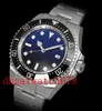 Orologio da uomo di lusso con lunetta in ceramica profonda SEA-Dweller 126660 44 mm Acciaio Glide Lock Chiusura Automatica Meccanica da uomo Orologi242z