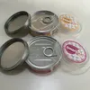 Empty Dry herb flower packaging jar with stickers 3.5G SMART BUD Cali Pressitin Self-seal Metal Tin Cans