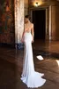 Milla Nova Mermaid Boho Wedding Dresses Sexig Sheer Neck Open Back Full Lace Wedding Dress Beach Brudklänningar Wed Dress Wed3658747