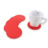 Hot Koop Silicone Drink Coasters 10 cm Antislip Ronde Zachte Cup Mat Duurzaam eenvoudig te reinigen Warmte-isolatie Cup Pad Customizable DBC BH3484