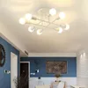 Nieuwe moderne minimalistische zwart / gouden kroonluchter plafond woonkamer armaturen eetkamer decoratio opgeschort lampen slaapkamer licht