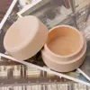 Small Round Wooden Storage Box Ring Box Vintage Decorative Natural Craft Jewelry Box Case Wedding Accessories CCA11868-C 60pcs