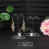 Acrylic Clear T Earring Display Earring Hanging Case Organizer Holder Showing Stand