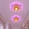 Crystal LED Spotlight Simple Modern Living Room Aisle Corridor Lights Embedded Surface Mounted Ceiling Light Porch Entrance Downlight