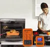 Temperatuur Senso Keuken Turkije Digitale Koken Voedsel Grill Thermometer LCD Draadloze BBQ Vlees Thermometers 4 Waterdichte Sonde LSK189