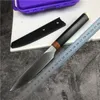 Hohe qualität Feste Bade Küche Obstmesser 9cr14mov Satin Blade Ebenholz Griff Gerade Messer Outdoor-Gang mit Kydex