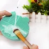 Pinceaux de maquillage Brosse de nettoyage en silicone Tampon de lavage Gel Cleaner Épurateur Tapis éponge Fond de teint Cosmétiques Brosse Tampon de nettoyage Outil de maquillage