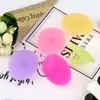 VENTE CHAUDE visage brosse de nettoyage 1pcs maquillage éponge silicone pad de lavage visage exfoliant points noirs