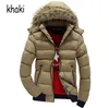 Parka da uomo inverno piumini cappotti 2020 moda nuovo arrivo giacche da uomo in contrasto di colore Silm cappotti con cappuccio Parka 3 modi da indossare