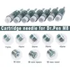 25pcs Micro Needle Cartridge 1116243642nano Pin pour le tampon électrique Dr Derma Pen M8 MTS REJUNATION SIGNE3532256