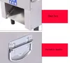 Máquina elétrica da máquina de corte de carne de processamento de alimentos Máquina de processamento de carne de corte de aço inoxidável Slicer manual para venda
