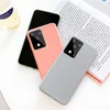 Volledige Cover Snoep Kleur Zachte Vloeibare Silicon Case Voor Samsung Galaxy Note 10 9 8 S20 Ultra S20 S10e A71 a51 A70 A50 A10S6629485