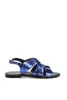 Pearl Prawdziwej Skóry Parlament Blue Women Sandals 120130005455