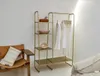 Clothes rack Bedroom Furniture floor simple cloth racks hanging clothing shelf northern Europe hat bag storage shelfs