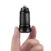 Dual USB Car Charger for Cellphones Tablets MP3 White Black Max 24A Current Auto Power Adapter 100pcsup2137635