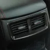 Couverture de décoration d'abs d'évent de climatisation arrière de sortie d'usine pour les accessoires intérieurs de voiture de Dodge Challenger 2010 UP