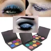 NOUVEAU POPFEEL 6 Couleur Maquillage Glitter Palette De Fard À Paupières Métallique Maquillage Palette Imperméable Éclaircir Les Yeux Lueur Brillants Pigments Cosmétiques