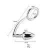 Металлический анальный крючок, анальная пробка, анальное расширение, кольцо на член, замок, кольцо для пениса, секс-игрушки5831696