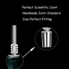 Högkvalitativ 100% verklig kvartspets 10mm 14mm 18mm kvartspets för oljeriggkoncentrat Glas Bongs kvartspikar Tips