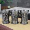 مصر القديمة المعادن S Glass Bar Home Cocktail Liquor Copper Cup Short Wine Glasse Pharaoh Cleopatra Rameses Ra God302z