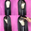 360 Lace Frontal Wig Pre Plucked With Baby Hair long Malaysian Straight Lace Front Wigs synthetic hair heat resistant for black women