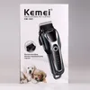 Kemei 프로페셔널 헤어 트리머 애완 동물 모발 클리퍼 이발소 전기 헤어 커팅 머신 KM-1991263I