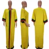 New Casual Traditional African Long Maxi Dress Summer Digital Printing Half Sleeved Robe Gowns Dresses Loose Plus Size Women Cloth7713439