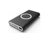 Qi sem fio carregamento Universal Portable Power Bank 10000mAh para todos Smartphone Samsung LG HTC Mobile Power Qi Wireless Carregador Portátil