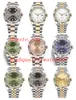 Relógio feminino de alta qualidade m126233 126231 126234 inoxidável 36 mm Ásia ETA 2813 movimento automático esportivo moda feminina relógios de pulso