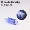 Amerikaanse voorraad! A6 Dr. Pen Naalden Cartridges, Tips voor Auto Elektrische Derma Pen Micro Naaldcartridge Roller Vervangingen Huidverzorgingstherapie