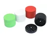 Smoking Pipes Smoke Smoke Grinder of Aluminum Alloy with 63MM Diameter and Four Layers of Multicolor Rubber Paint
